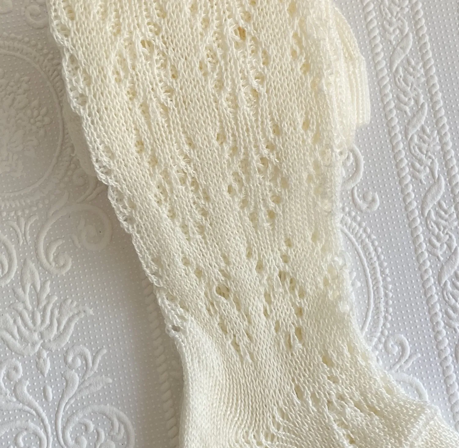 Openwork pearl leotard, Christening. Unisex