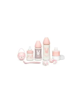 PACK WELCOME BABY SET HYGGE ROSA SUAVINEX