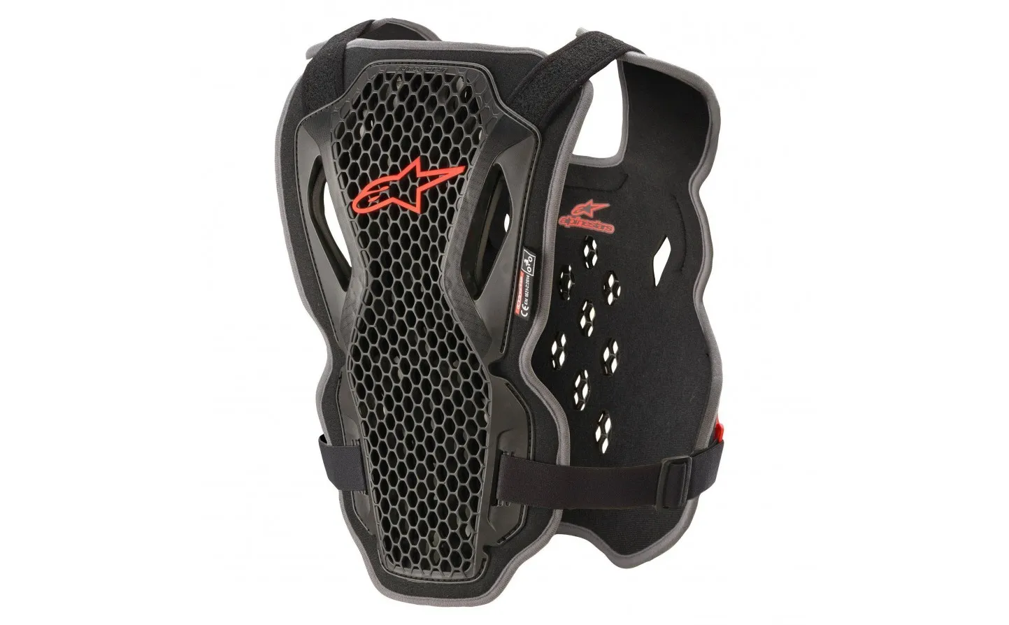 Peto Alpinestars Bionic Action Negro Rojo |6700421-13|