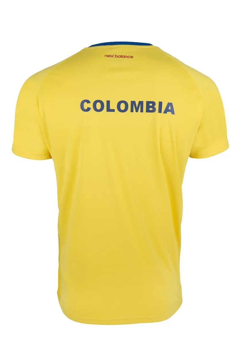 Polera Colombia Hombre New Balance Amarilla