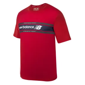 Polera Hombre New Balance Essentials Roja