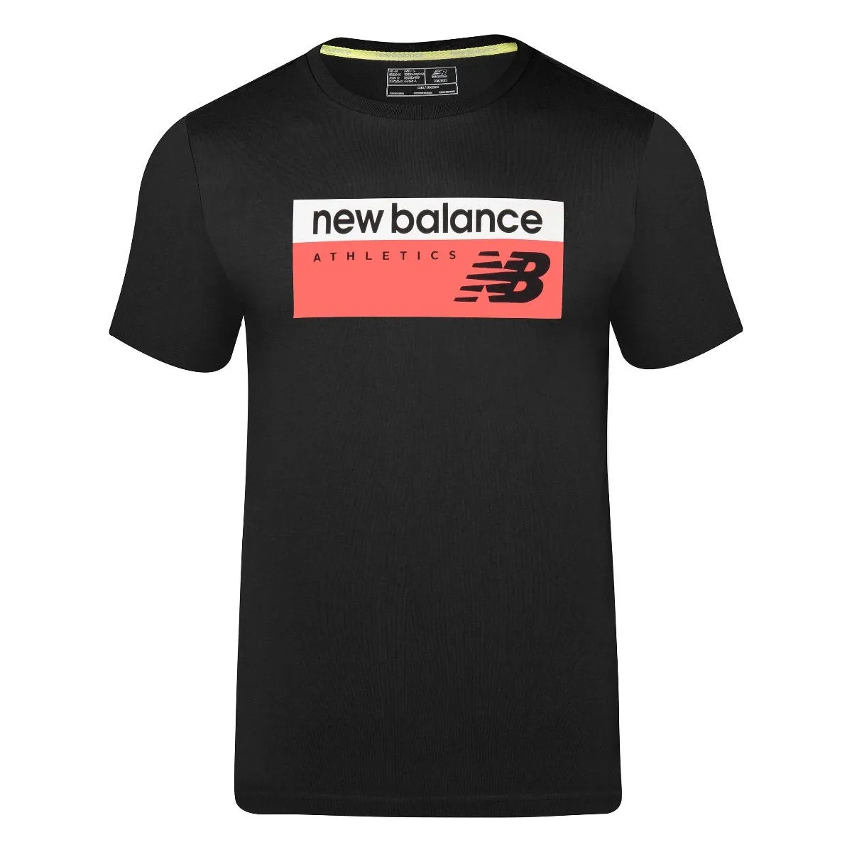 Polera Hombre New Balance T-Shirt Negra