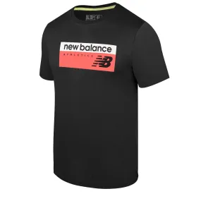 Polera Hombre New Balance T-Shirt Negra