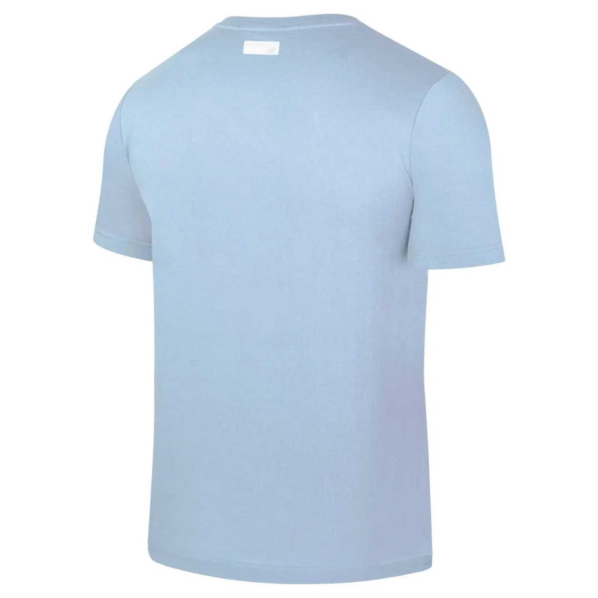 Polera Lifestyle Hombre New Balance Celeste