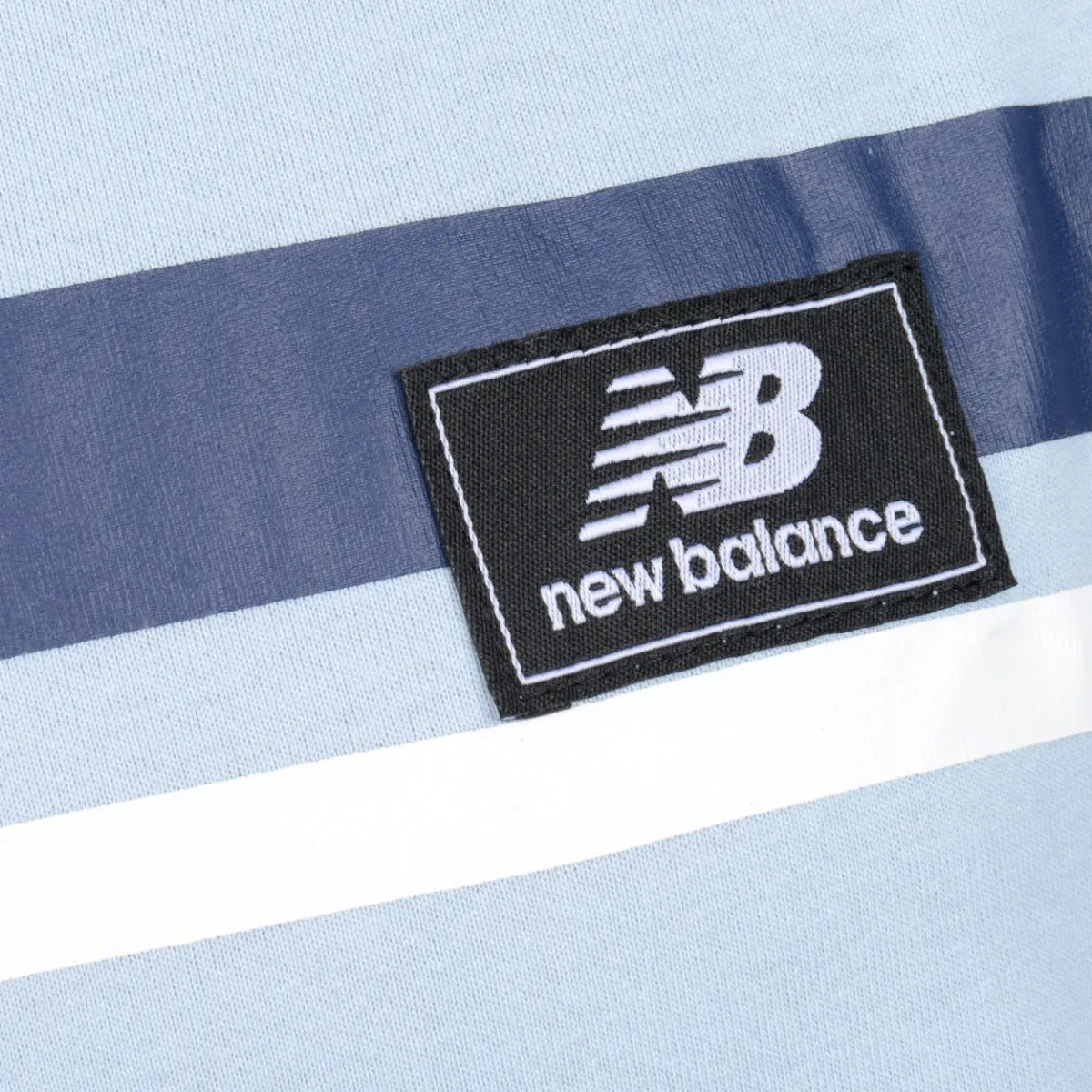 Polera Lifestyle Hombre New Balance Celeste