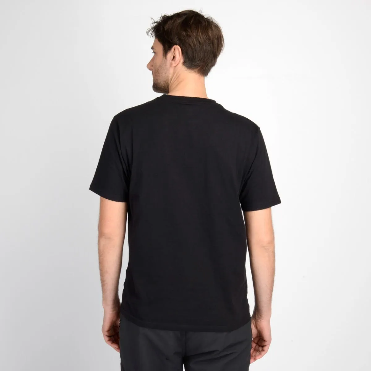 Polera Lifestyle Hombre New Balance Negra