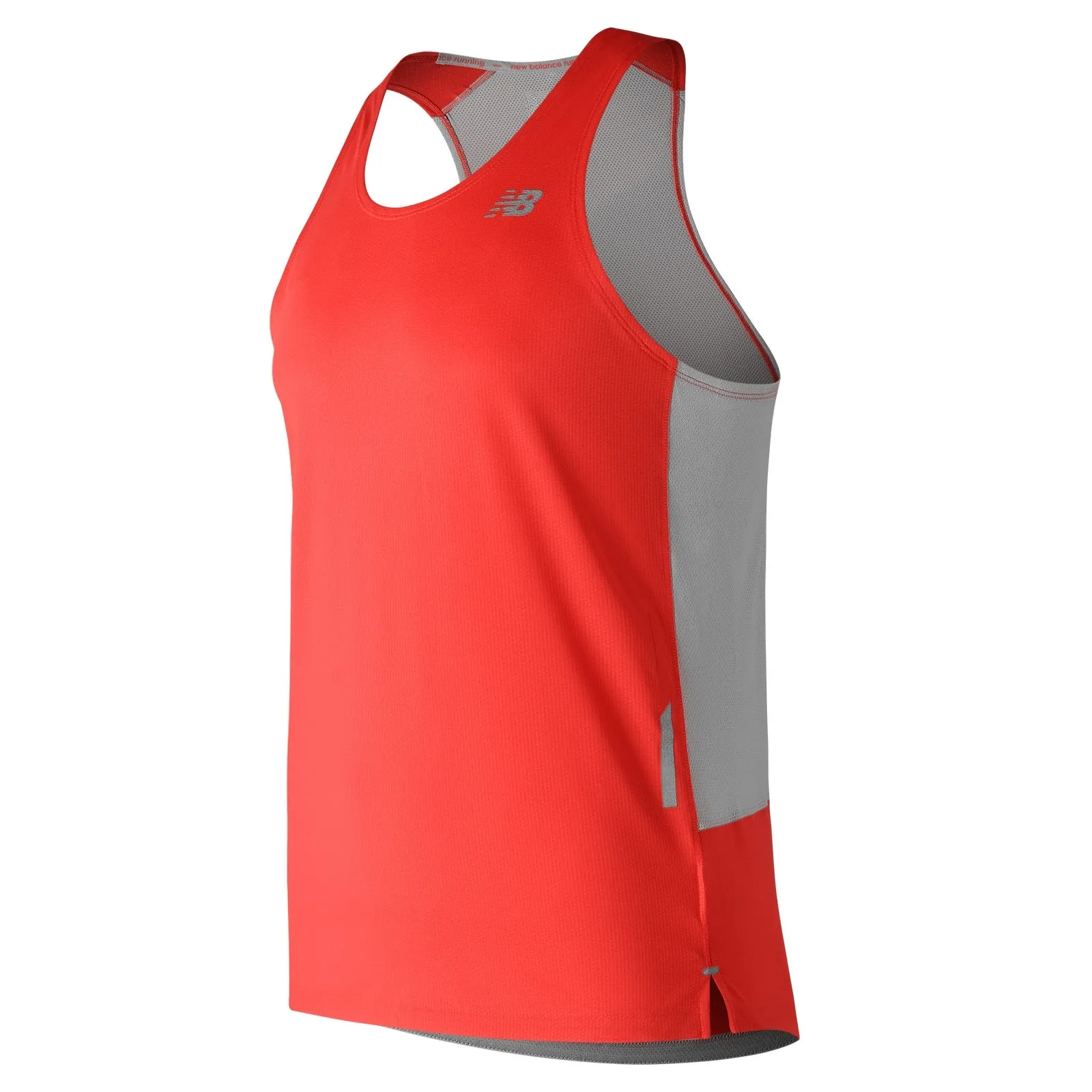 Polera Running Hombre New Balance Ice 2.0 Roja