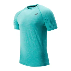 Polera Running Hombre New Balance Tenacity Azul