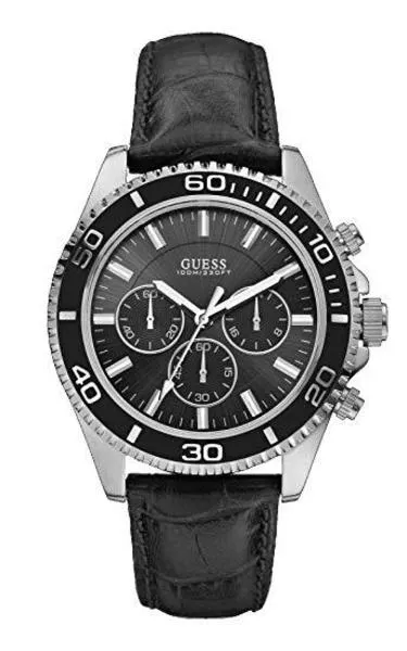 reloj guess correa negra unisex