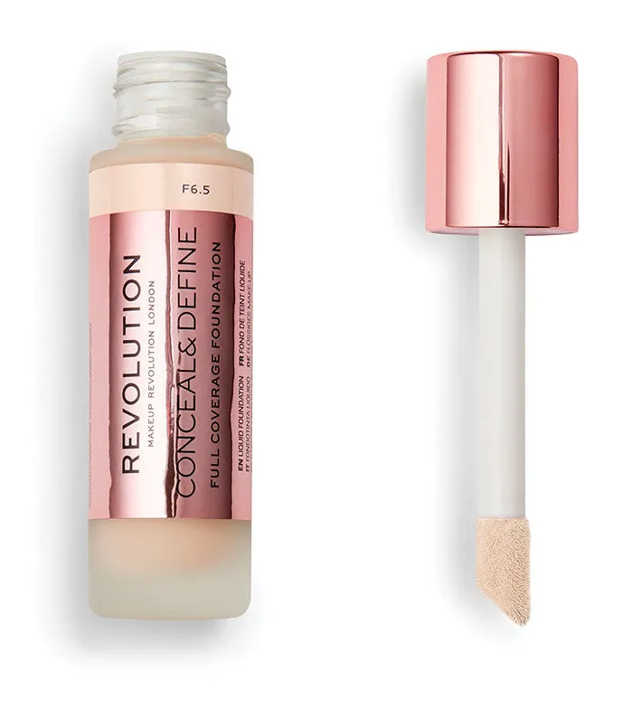 Revolution - Base de maquillaje Conceal & Define - F6.5