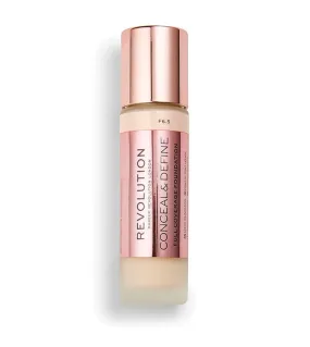 Revolution - Base de maquillaje Conceal & Define - F6.5