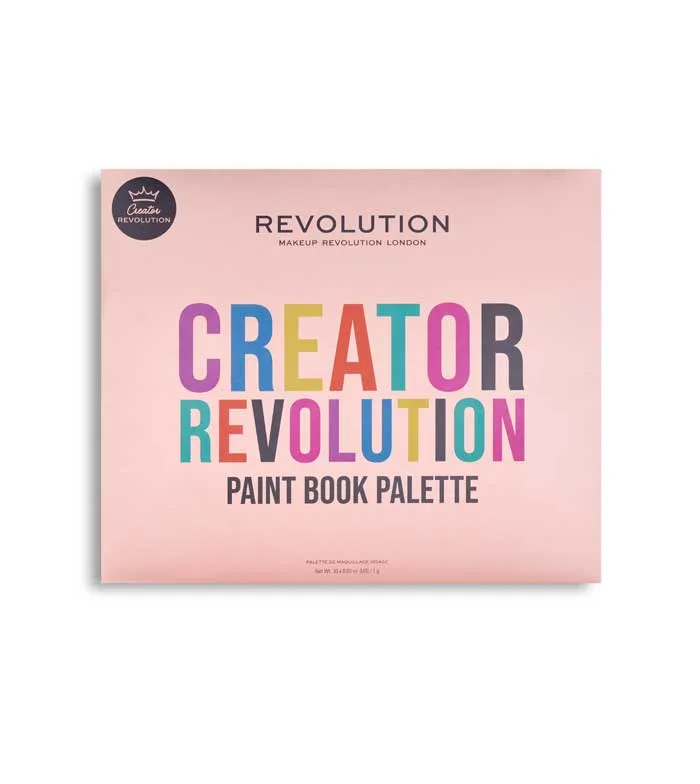 Revolution - *Creator* - Paleta de sombras en crema para rostro y cuerpo Face Paint Book