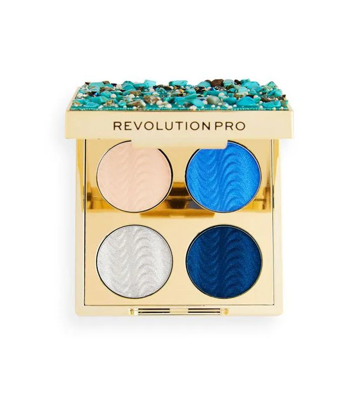 Revolution Pro - Paleta de sombras de ojos Ultimate Eye Look - Ocean Treasure