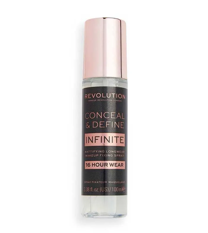 Revolution - Spray fijador de maquillaje Conceal & Define Infinite