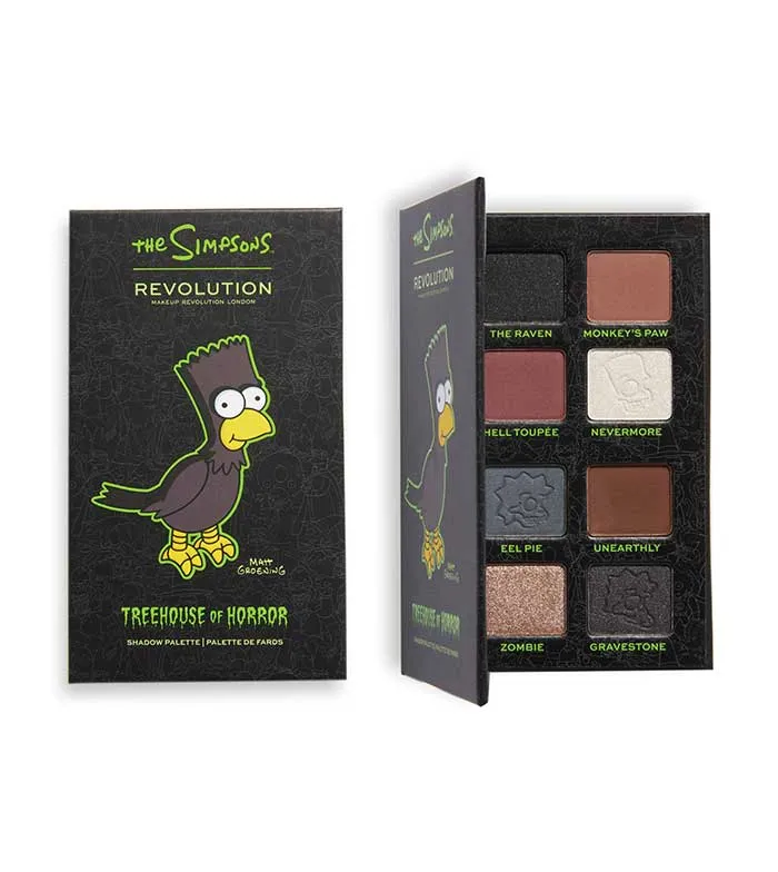 Revolution - *The Simpsons* - Mini paleta de sombras - Raven Bart