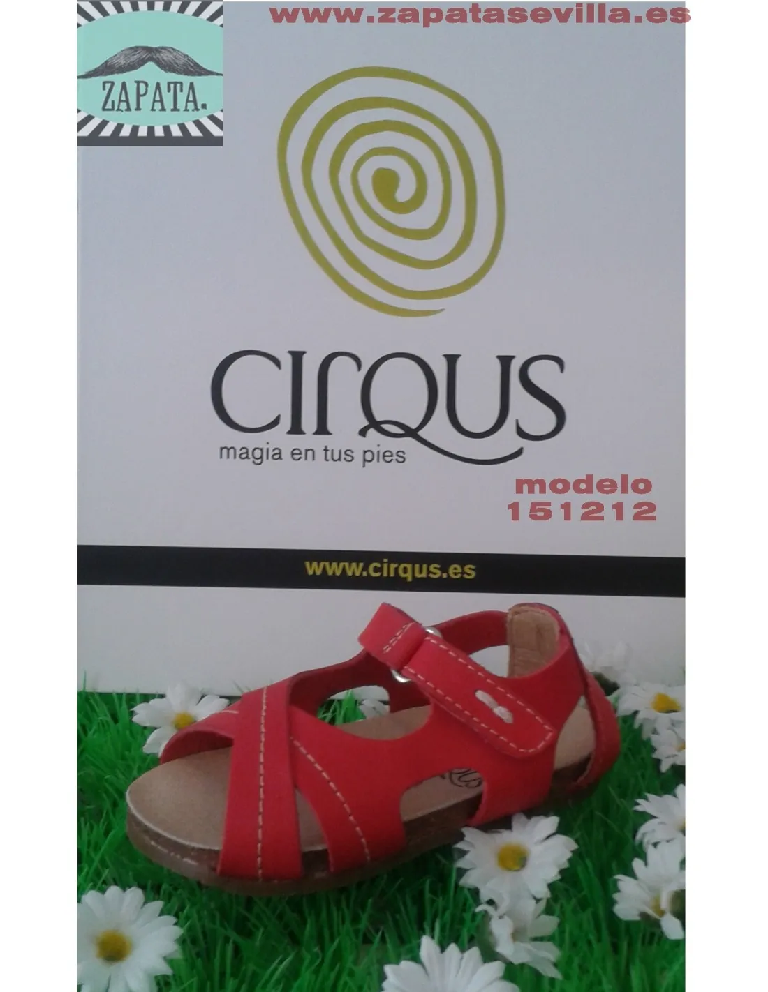 sandalias cirqus 151212, elaboradas en piel 