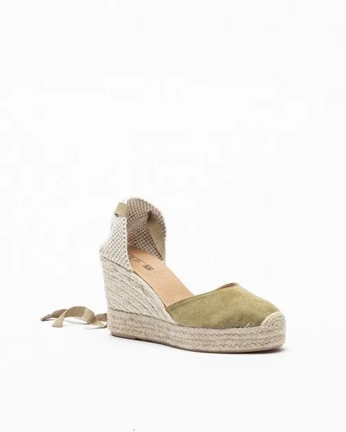 Sandalias con cuña PROF Mila1 Verde