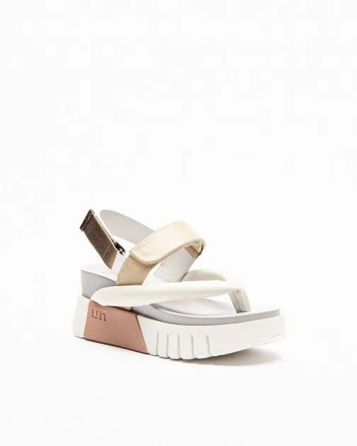 Sandalias de plataforma United Nude Delta Tong Blanco