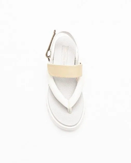 Sandalias de plataforma United Nude Delta Tong Blanco