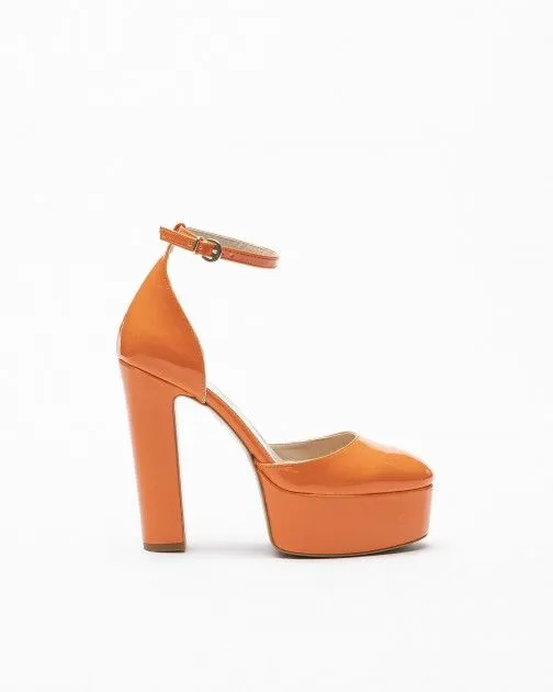 Sandalias de tacón alto PROF 1860 Naranja