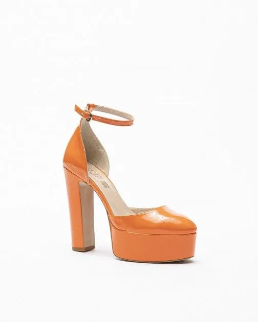 Sandalias de tacón alto PROF 1860 Naranja