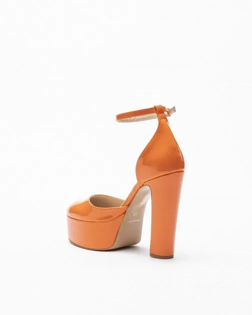 Sandalias de tacón alto PROF 1860 Naranja