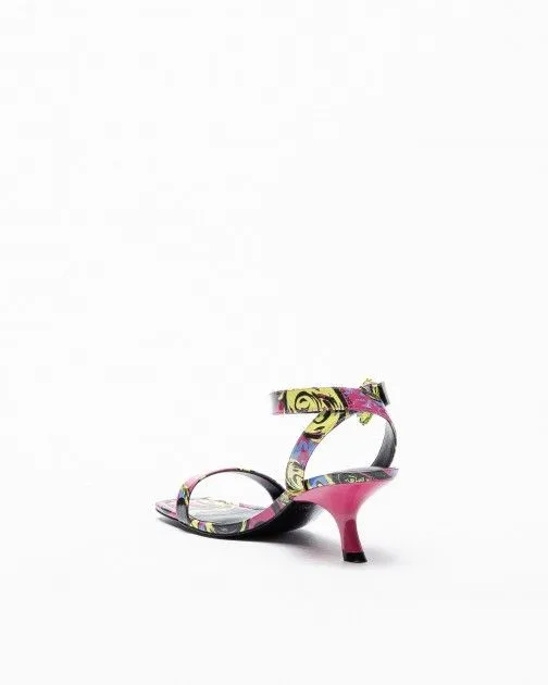 Sandalias de tacón alto Versace Jeans Couture FIONA 74VA3S40 Rosa