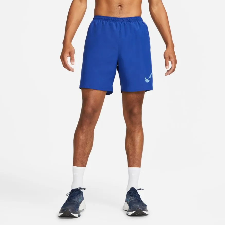 Short Running Hombre Nike  Dri-FIT Run Wild Azul