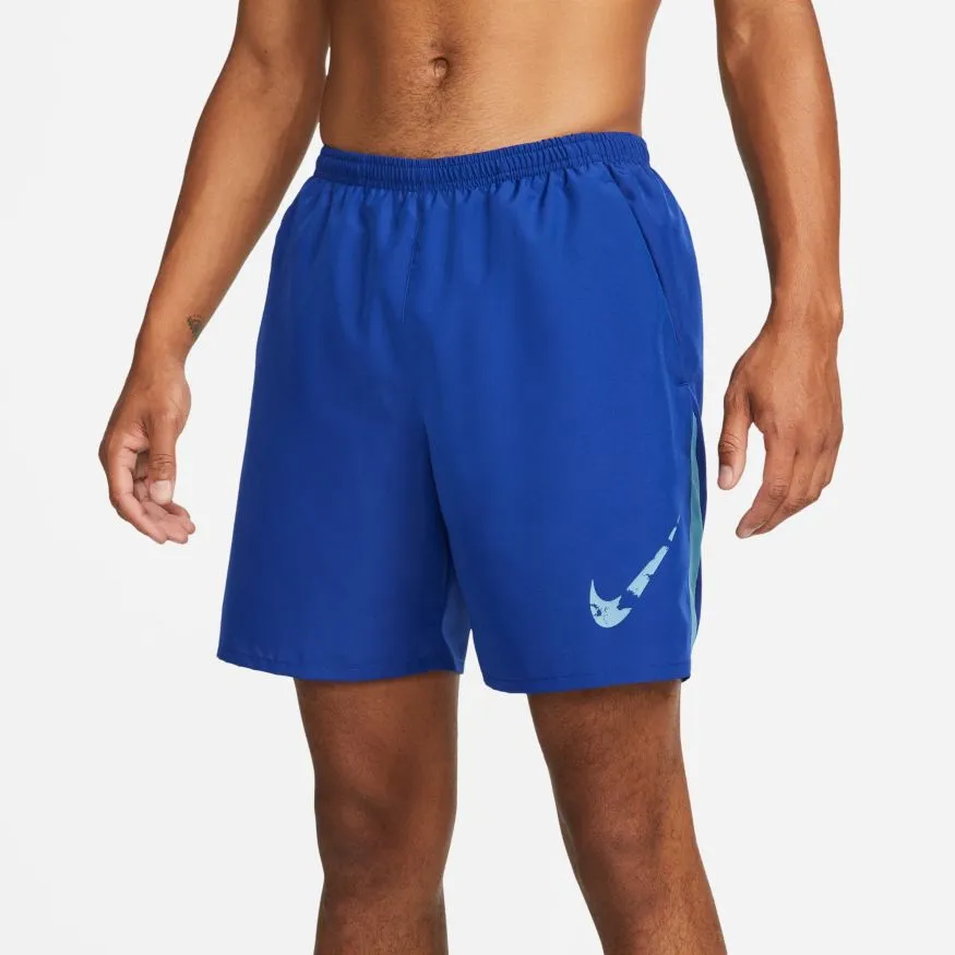 Short Running Hombre Nike  Dri-FIT Run Wild Azul