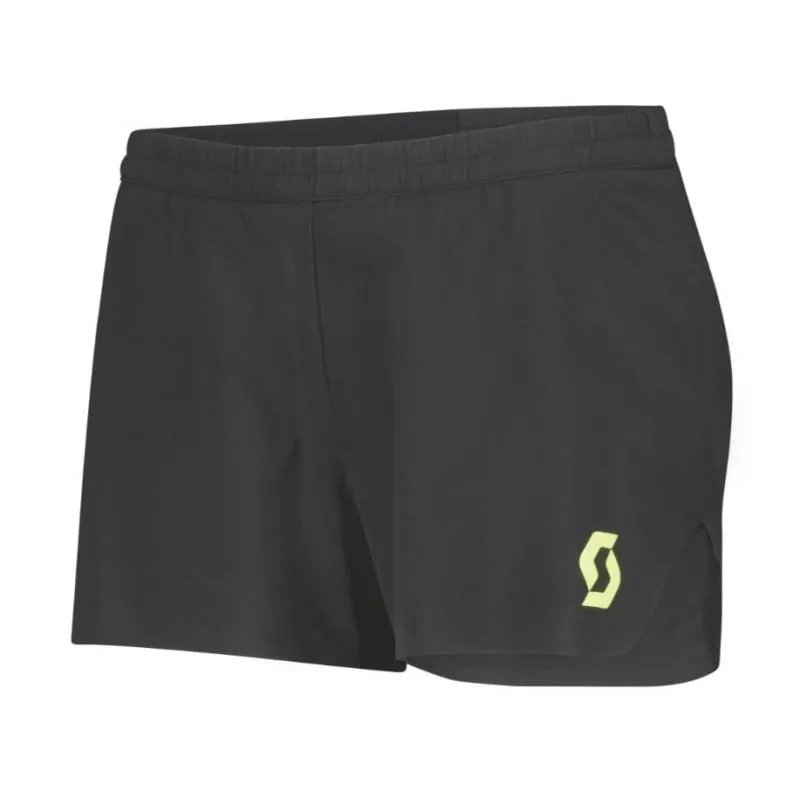 Short Scott Split Shorts RC Run (negro/amarillo) mujer