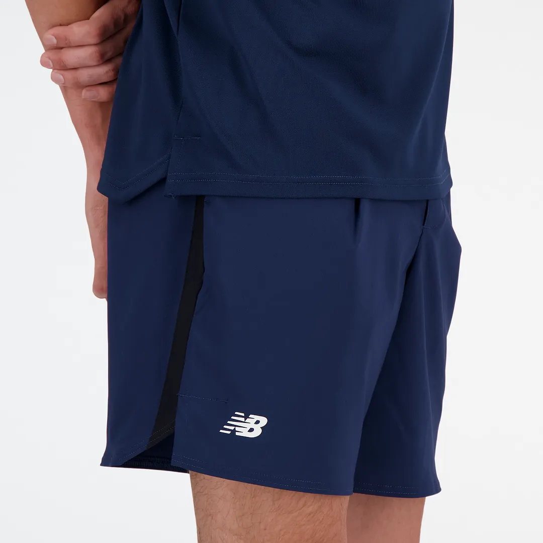 Short Tenis Hombre New Balance Tournament Short Azul