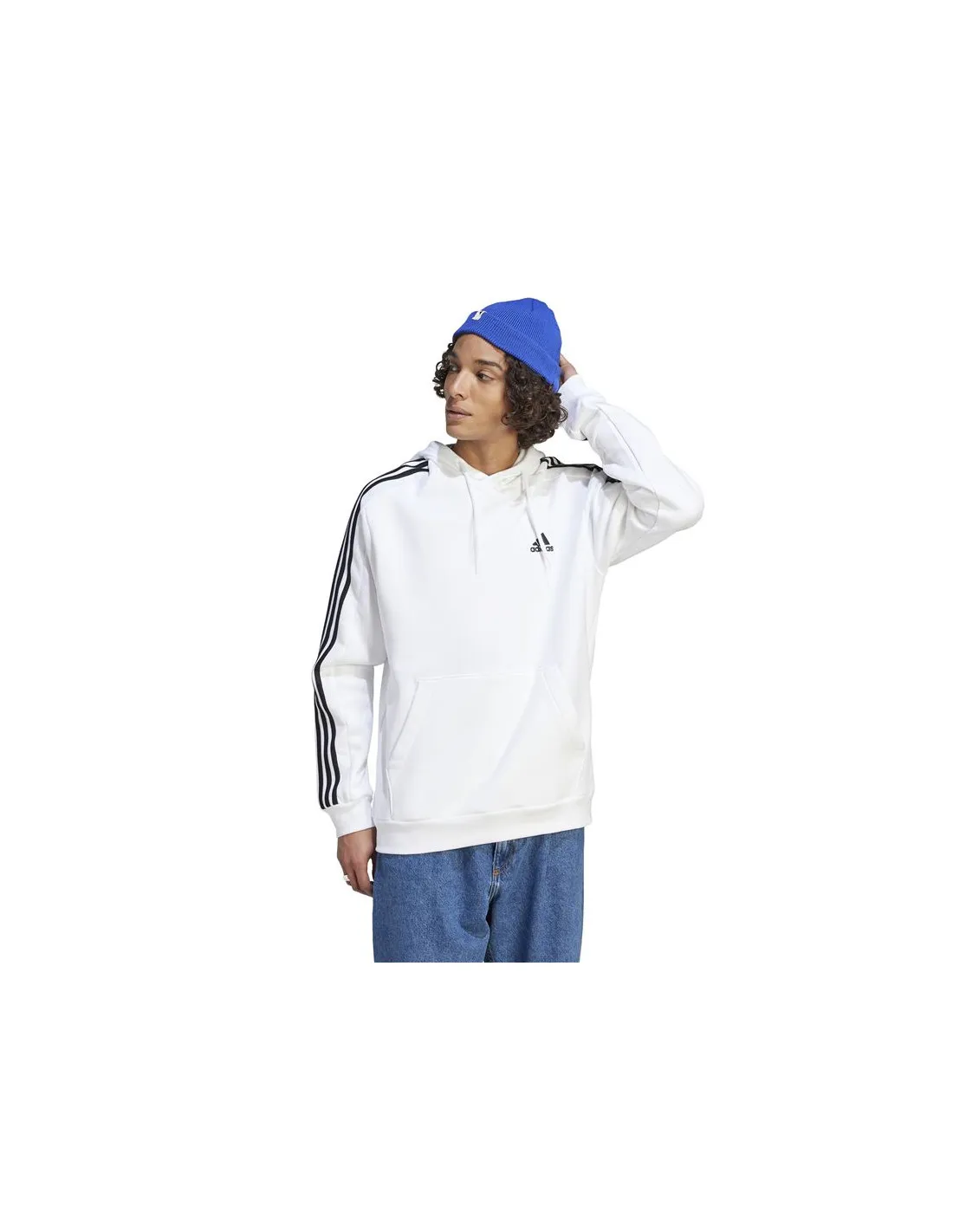 Sudadera adidas 3S Fl Hd Hombre