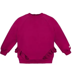 Sudadera de niña fucsia colección Simply Comfy