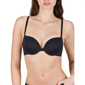 Sujetador push-up de gel Bella  negro