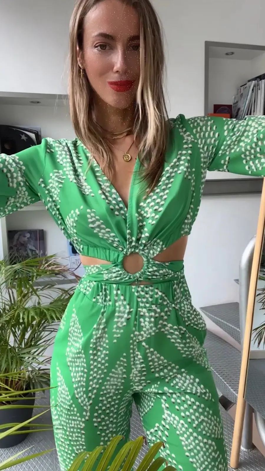 Top Print Green