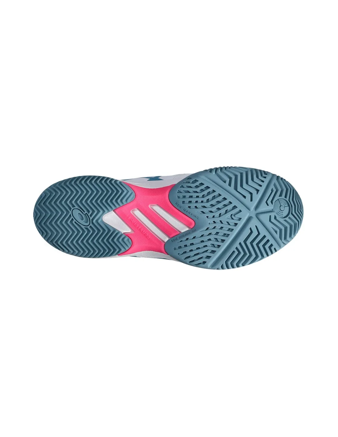 Zapatillas Asics Solution Swift Ff Padel 1042a204 101 Mujer