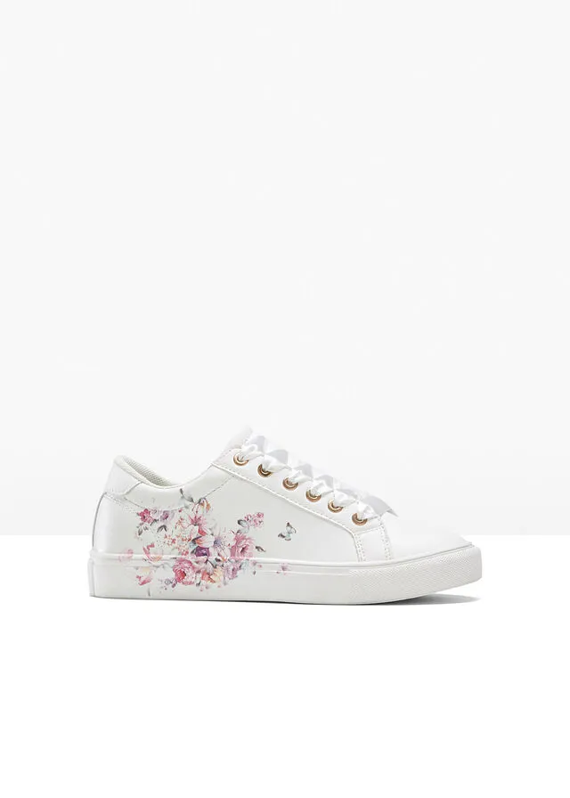 Zapatillas deportivas Blanco de flores