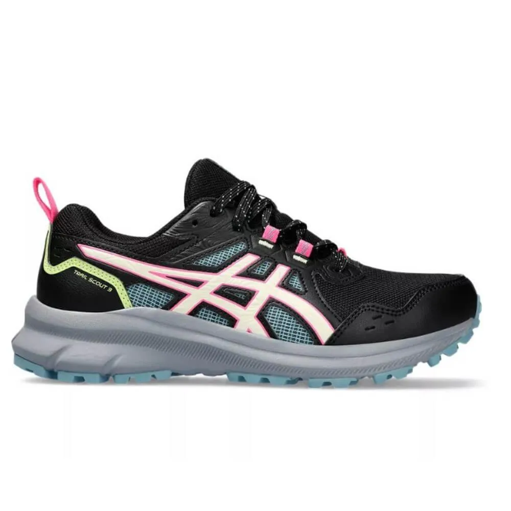 Zapatillas Mujer ASICS TRAIL SCOUT 3. Black/birch 1012B516.001