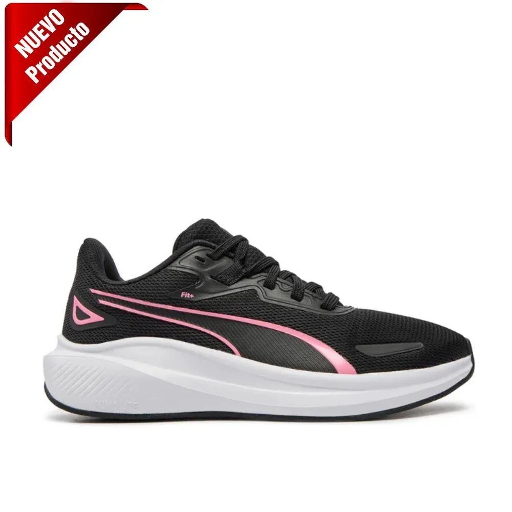 ZAPATILLAS RUNNING PUMA SKYROCKET LITE. 379437 09 Negro-rosa. 