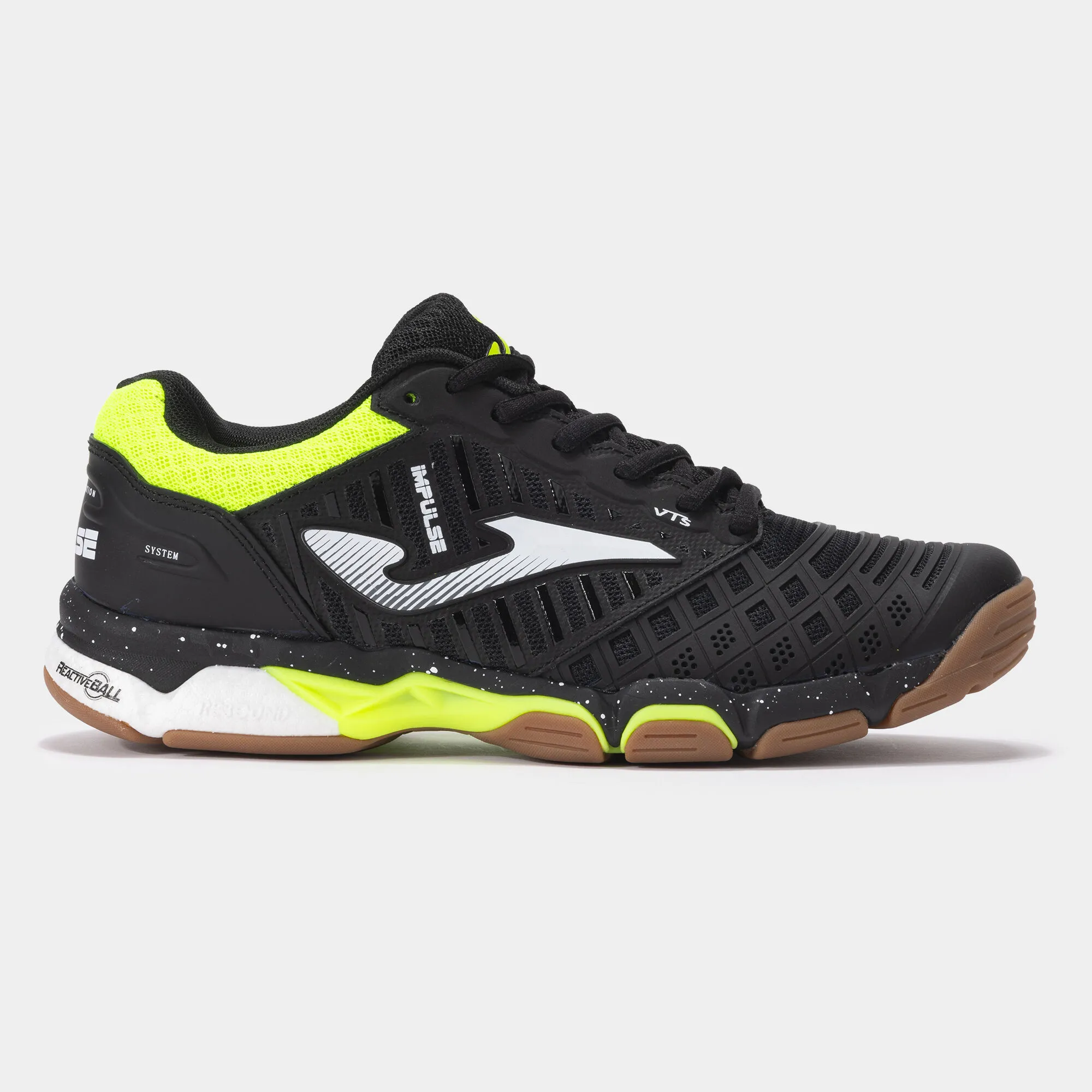 Zapatillas voleibol V.Impulse Men 24 hombre negro amarillo flúor