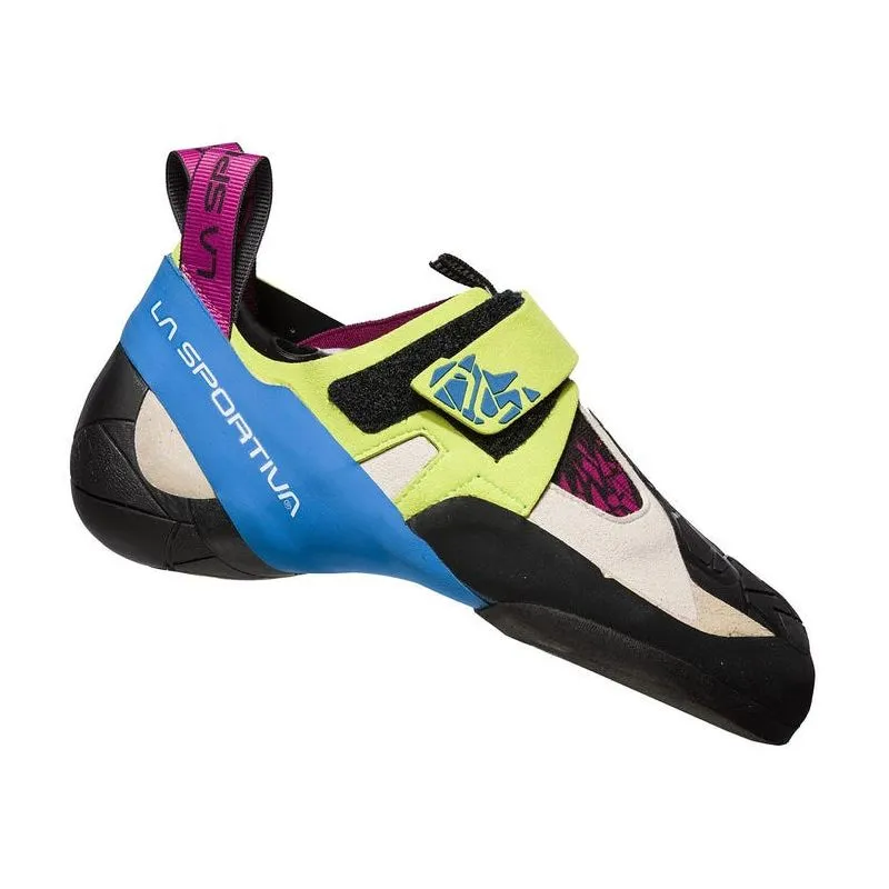 Zapatos de escalada La Sportiva Skwama (verde manzana/azul cobalto) Mujer