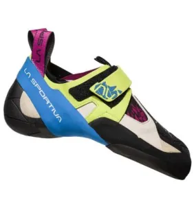 Zapatos de escalada La Sportiva Skwama (verde manzana/azul cobalto) Mujer