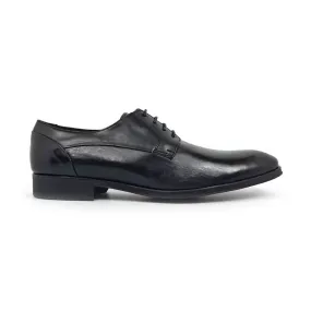 Zapatos Derby Hombre Piel Napa Suela De Goma 9972 Negro, de Latino